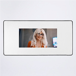 Silver Screen Goddess Mikaela Hoover Mouse Pads