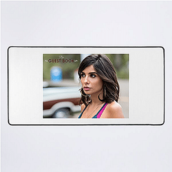 Glamorous Diva Mikaela Hoover Mouse Pads
