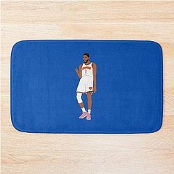Mikal Bridges Knicks Bath Mat