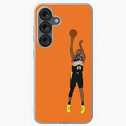 Mikal Bridges Jumper Phoenix Basketball Samsung Galaxy Soft Case