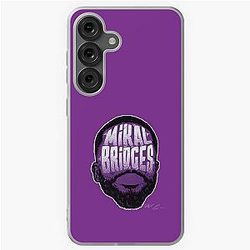 Mikal Bridges Player Silhouette Samsung Galaxy Soft Case