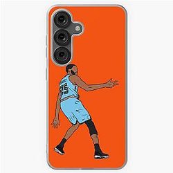 Mikal Bridges 3 Point Celebration Samsung Galaxy Soft Case