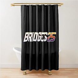 Mikal Bridges Shower Curtain