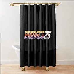 Mikal Bridges Shower Curtain