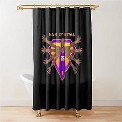 Mikal Bridges Man of Steal Perfect Shower Curtain