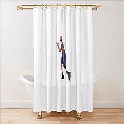 Mikal Bridges Shower Curtain