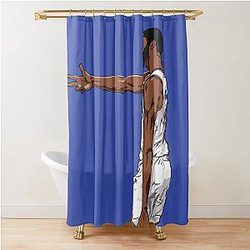 Mikal Bridges New York Shower Curtain