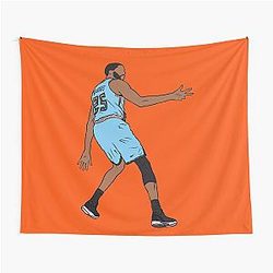 Mikal Bridges 3-Point Celebration Tapestry