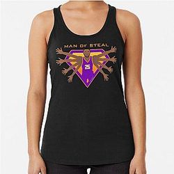 Mikal Bridges Man Steal Racerback Tank Top