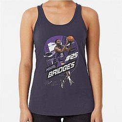 Mikal Bridges City Racerback Tank Top
