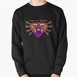 Mikal Bridges Man of Steal Pullover Sweatshirt