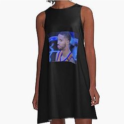 Mikal Bridges Classic T Shirt A Line Dress