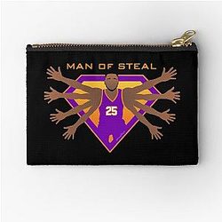 Mikal Bridges Man of Steel Perfect Zipper Pouch