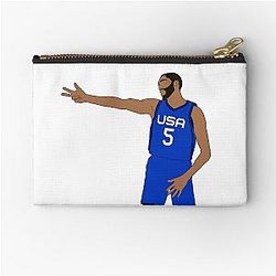 Mikal Bridges Minimal Zipper Pouch