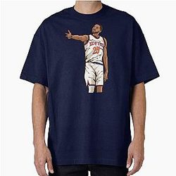 Mikal Bridges 3 Point Celebration Oversized T-Shirt