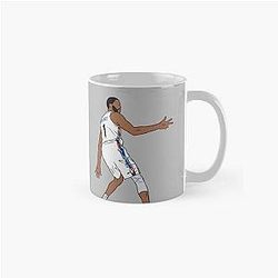 Mikal Bridges 3 Point Celebration Classic Mug