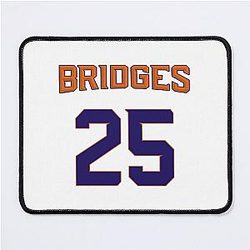 Mikal Bridges Home Jersey Design Mousepad