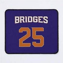 Mikal Bridges Jersey Design Mouse Pad