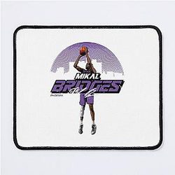 Mikal Bridges Skyline Mouse Pad
