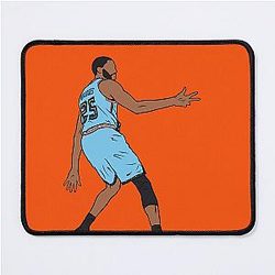 Mikal Bridges 3 Point Celebration Mousepad