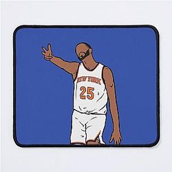 Mikal Bridges 3 Point Celebration Mouse Pad