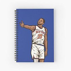 Mikal Bridges 3 Point Celebration Notebook