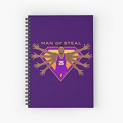 Mikal Bridges Man of Steal Notebook