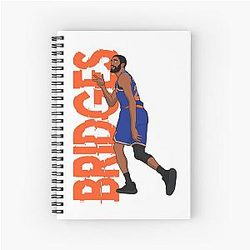 Mikal Bridges Spiral Notebook