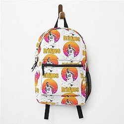 Mikal Bridges vintage art basketball gift Backpack