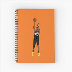 Mikal Bridges Jumper Phoenix Basketball Notebook