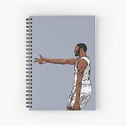 Mikal Bridges Spiral Notebook