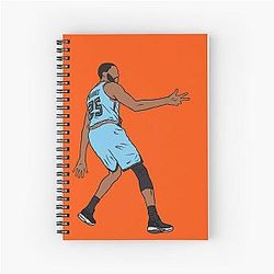 Mikal Bridges 3 Point Celebration Notebook