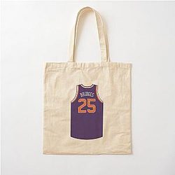 Mikal Bridges Jersey Purple Tote Bag