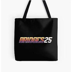 Mikal Bridges All Over Print Tote Bag