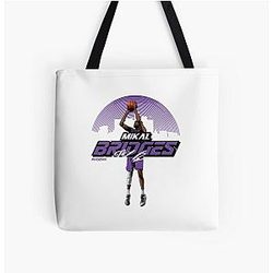Mikal Bridges All Over Print Tote Bag