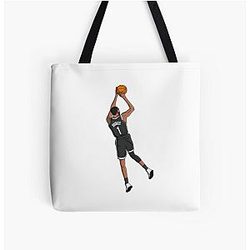 Mikal Bridges - Brooklyn Nets Tote Bag