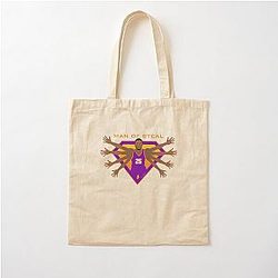 Mikal Bridges Man of Steal Cotton Tote Bag