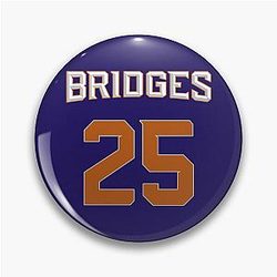 Mikal Bridges Jersey Pin