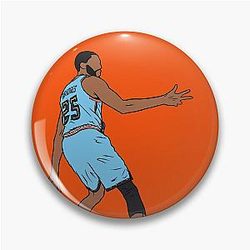 Mikal Bridges Point Celebration Pin