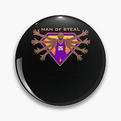 Mikal Bridges Man of Steal Pin