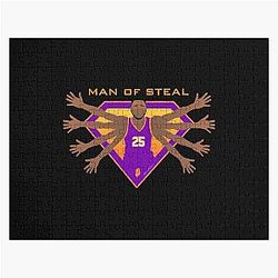 Mikal Bridges Man of Steel Perfect Jigsaw Puzzle