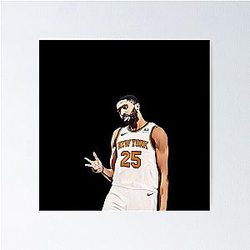 Mikal Bridges Knicks Poster