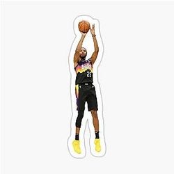 Mikal Bridges 25 Basketball Sticker