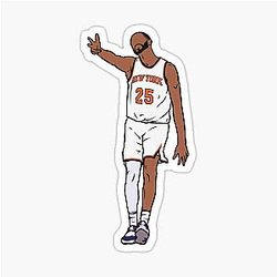 Mikal Bridges 3-Point Celebration Sticker