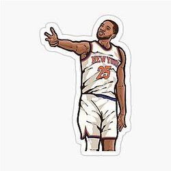 Mikal Bridges 3-Point Celebration Sticker