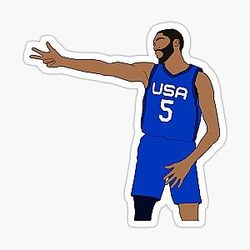 Mikal Bridges Celebration Sticker
