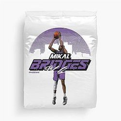 Mikal Bridges Duvet Cover