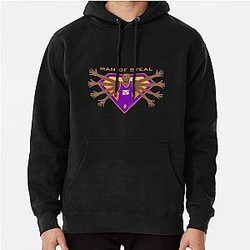 Mikal Bridges Man of Steel Pullover Hoodie