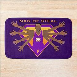 Mikal Bridges Man Steal Bath Mat