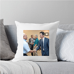 Mike Moradian The World Is A Market Mike Moradian Pillows Cover